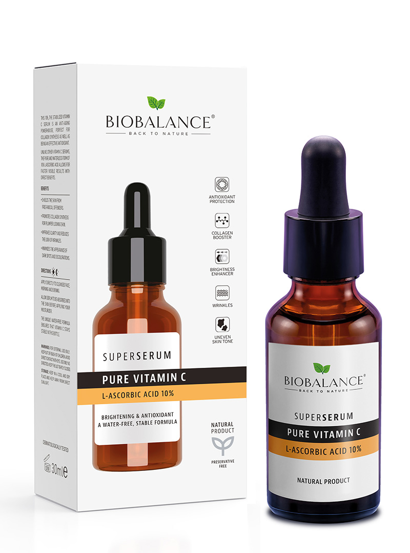 Bio Balance Pure Vitamin C L-Ascorbic Acid 10% Super Serum 30ml